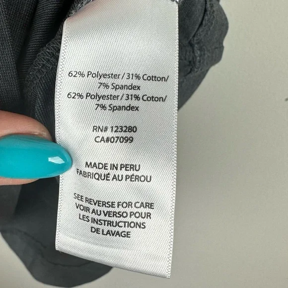 Travis Mathew Gray V-Neck T-Shirt sz M - Picture 3 of 5